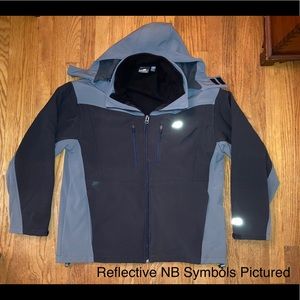 Men’s New Balance Winter Coat Size XL w/ Removable Polar Fleece Lining and Hood